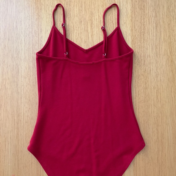 Red One Piece Top - Picture 2 of 4